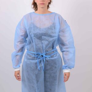 Blouse bleue jersey