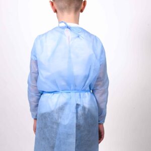 Blouse enfant bleue