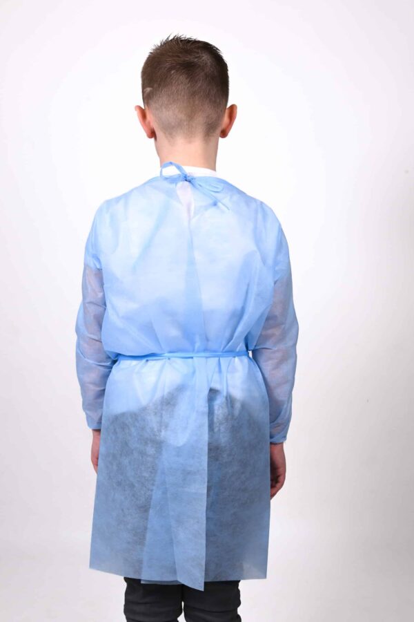 Blouse enfant bleue